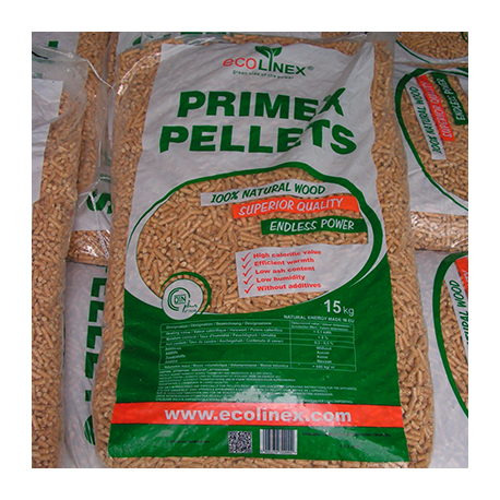 Primex Holzpellets 65x15 kg DINplus